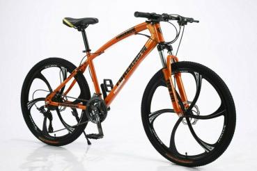 Großhandel B2B 26Zoll Mountainbike Fahrrad Bike Scheibenbremse Gabelfederung 21Gang Black